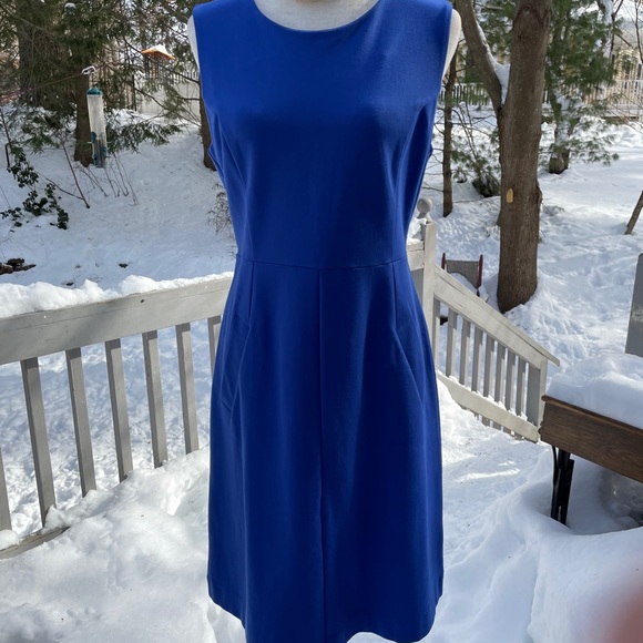 LANDS END Sleeveless Ponte Dress - Picture 13 of 13